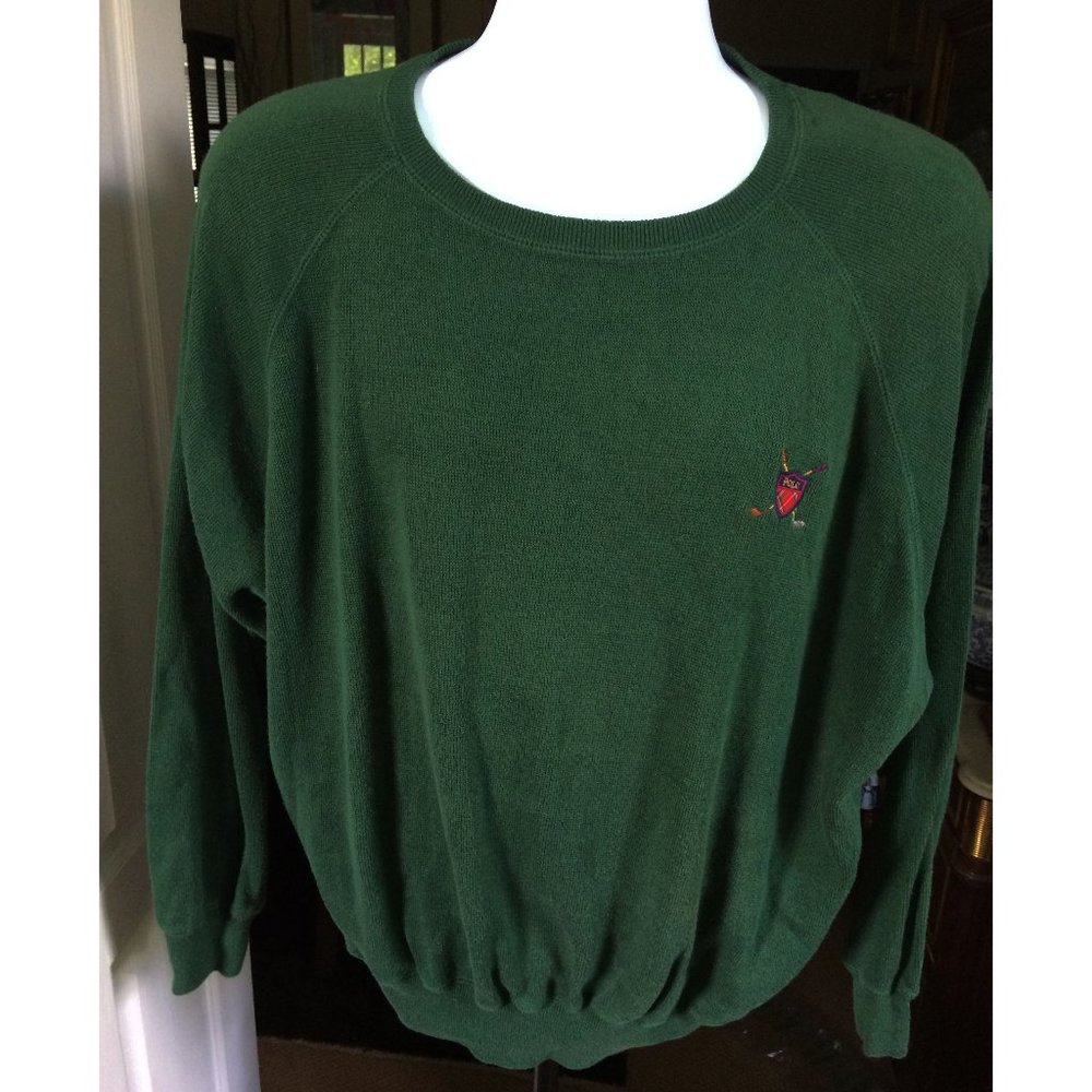 Polo by Ralph Lauren Men's Sweater Green XL - Picture 1 of 4